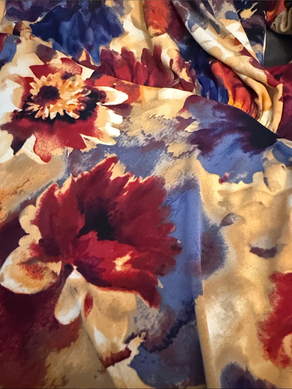 Lauren Ralph Lauren Floral Sheath Mulitcolor Pullover Casual Dress Sz(16) - Picture 4 of 6